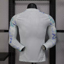 Camisa Manga Comprida Inter Milão 2025-26 Away Versão Jogador