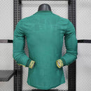 Camisa Manga Comprida México 2025 Edição Gold-Cup Versão Jogador