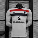 Camisa Manga Comprida Manchester United 2024-25 Away Versão Jogador
