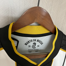 Camisa Atlético Mineiro Manto da Massa 2025 - Versão Torcedor Masculino - Preta e Branca