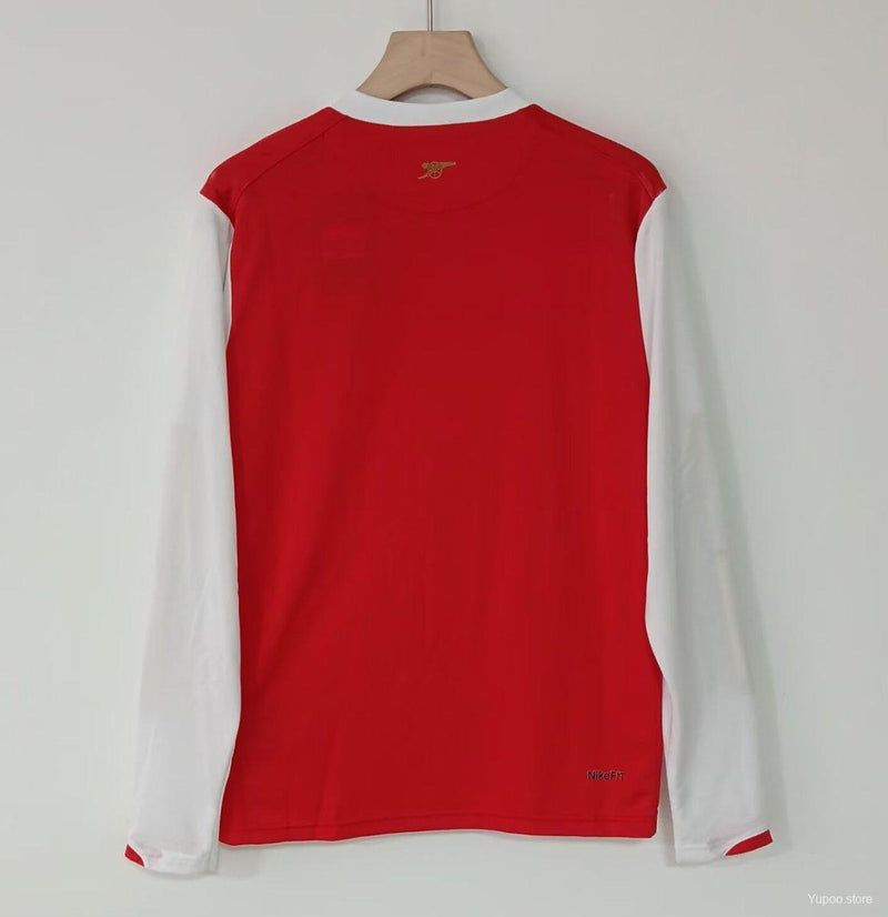 Camisa Retrô Manga Comprida Arsenal 2007-08 Home