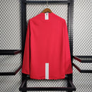 Camisa Retro Manchester United Manga Longa - 07/08