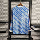 Camisa Retrô Manga Comprida Manchester United 1991-92 Away