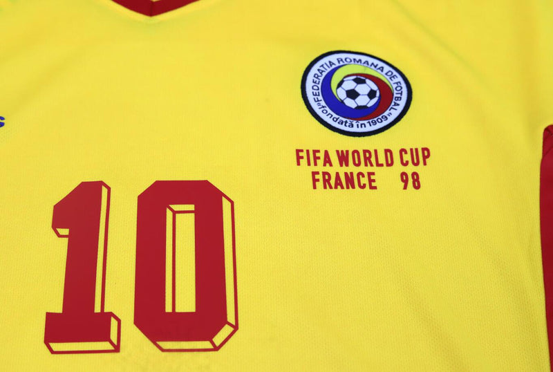 Camisa Retrô Romenia 1998 Home - HAGI