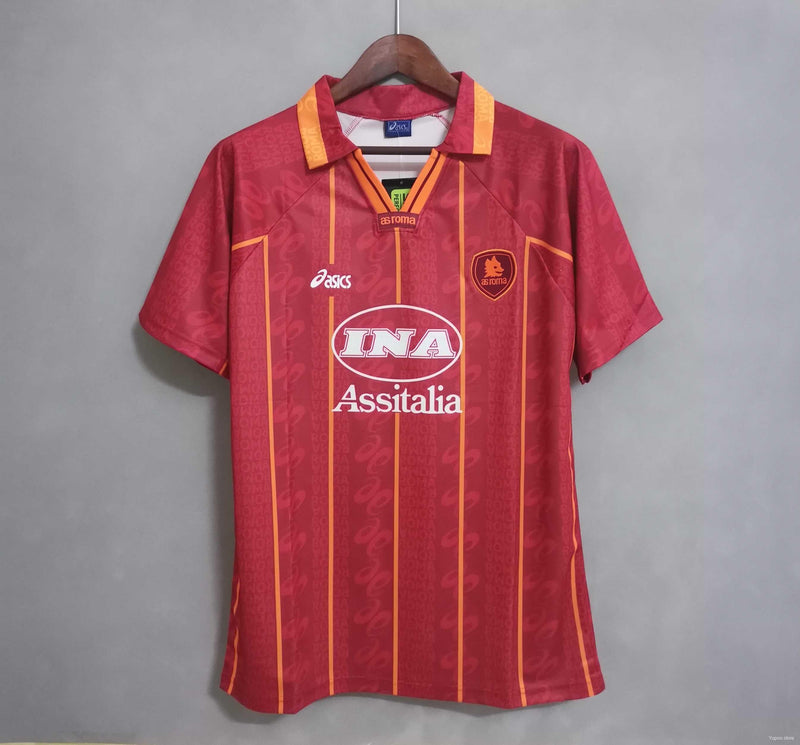 Camisa Retrô AS Roma 1996-97 - Home