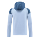 Conjunto de Treino Manchester City 2024-25 - Casaco Com Capuz