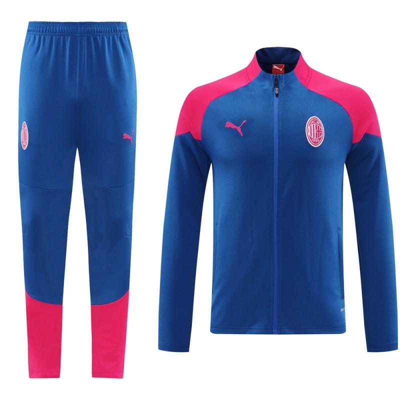 Conjunto de Treino Ac Milan 2024-25 - Casaco sem Capuz