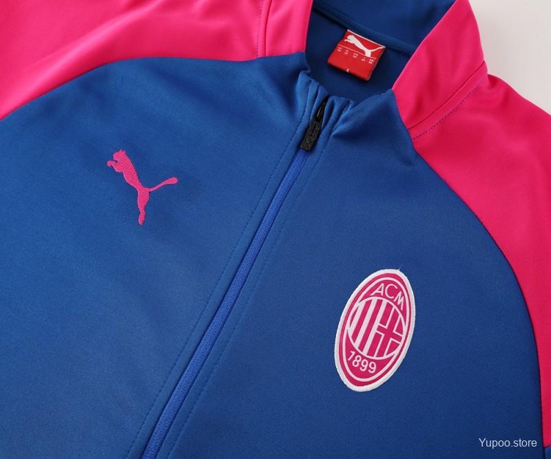 Conjunto de Treino Ac Milan 2024-25 - Casaco sem Capuz