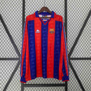 Camisa Retrô Manga Comprida FC Barcelona 1996-97 - Home