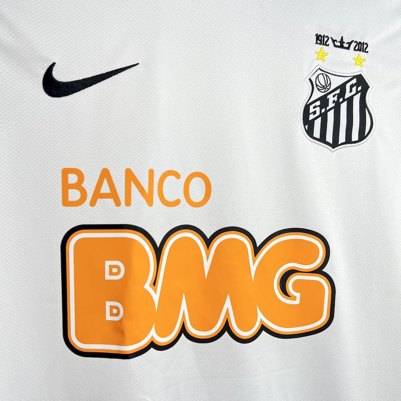 Camisa Retrô Santos 2012/13 Home Manga Longa
