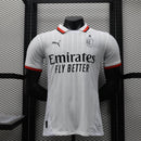 Camisa Ac Milan 2024-25 Away Branca Versão Jogador