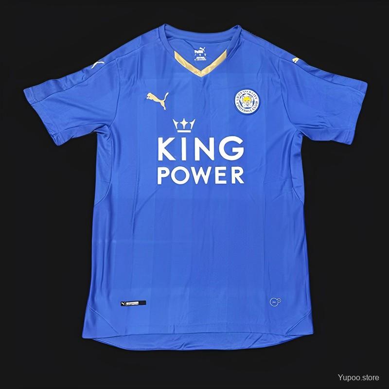 Camisa Retrô  Leicester 2015-16 Home