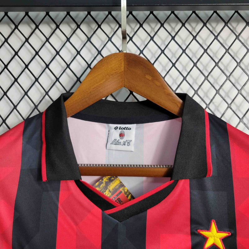 Camisa Retrô AC Milan 1993-94 - Home