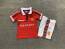 Conjunto Infantil Retrô Manchester United 1998-99 - Home