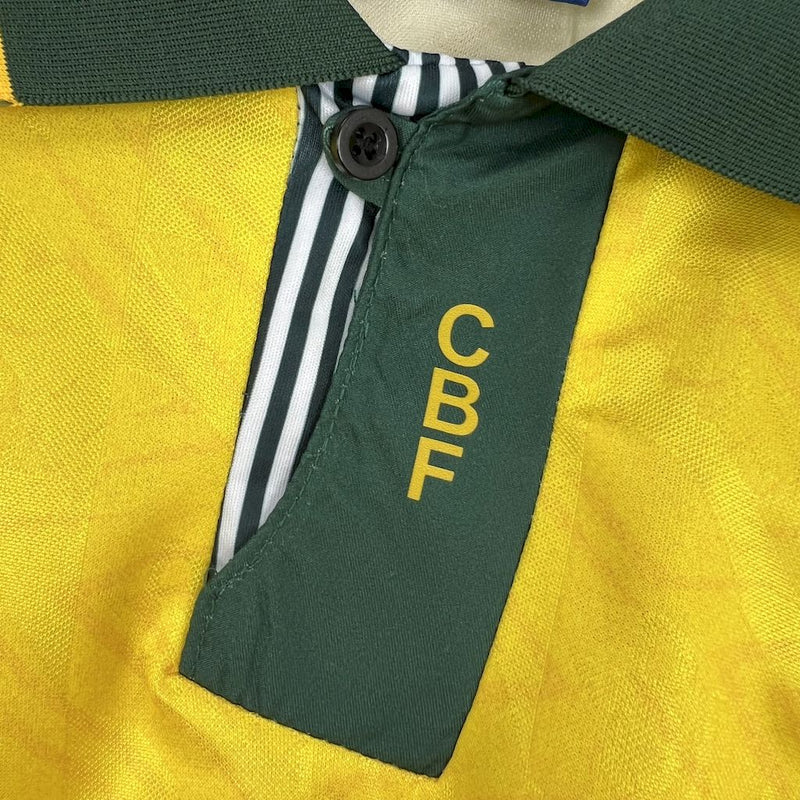 Camisa Retrô Brasil 1992 Home