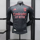 Camisa Benfica 2024-25 Away Preta Versão Jogador