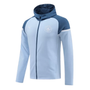 Conjunto de Treino Manchester City 2024-25 - Casaco Com Capuz
