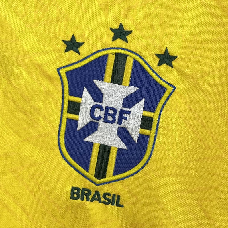 Camisa Retrô Brasil 1992 Home