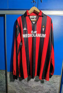 Camisa Retrô Manga Comprida Ac Milan 1988-89 - Home