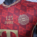 Camisa FC Bayern Munique 2025-26 Edição 125º Aniversário Versão Jogador