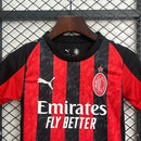 Conjunto Infantil Milan 2025/26 - Home