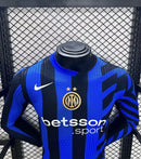 Camisa Manga Comprida Inter Milão 2024-25 Home Versão Jogador