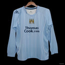 Camisa Retrô Manga Comprida Manchester City 2007-08 Home