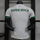 Camisa Sporting 2023-24 Away Branca Versão Jogador