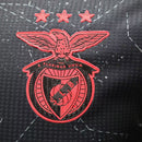 Camisa Benfica 2024-25 Away Preta Versão Jogador