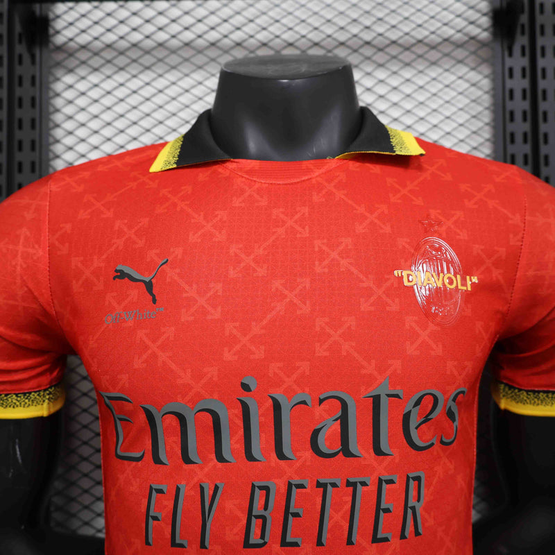 Camisa AC Milan 2024-25 Edição Especial Versão Jogador