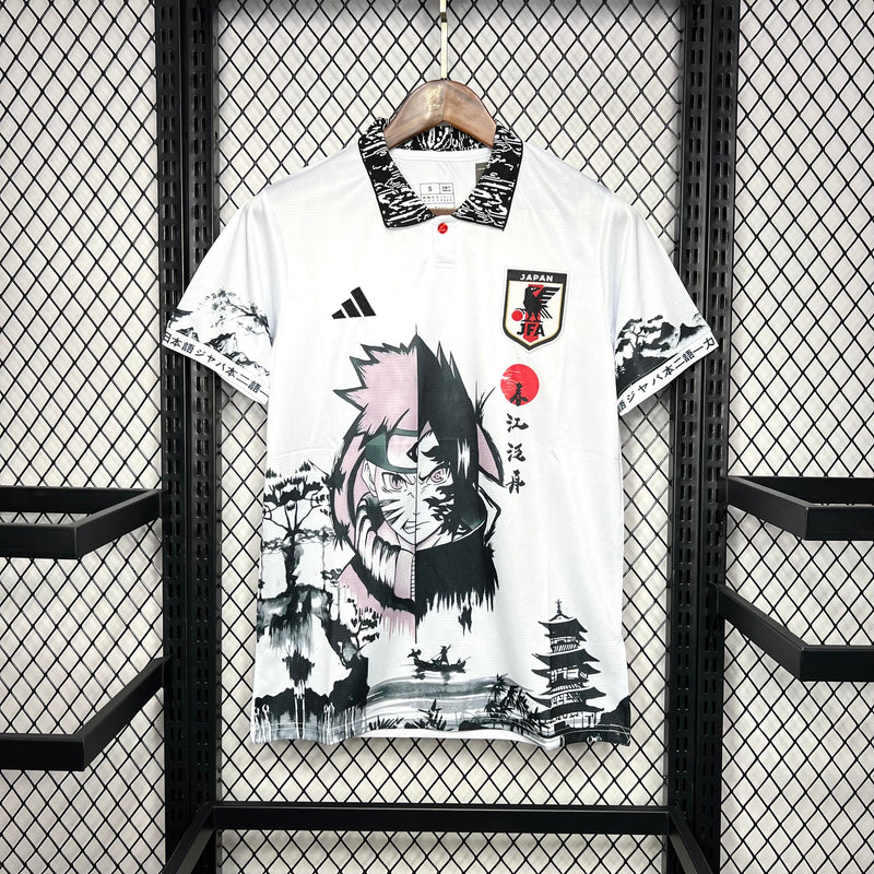 Camisa Seleção Japão 2024/24 Edição Especial Naruto e Sasuke
