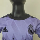 Conjunto Infantil Real Madrid 2022/23 - Away