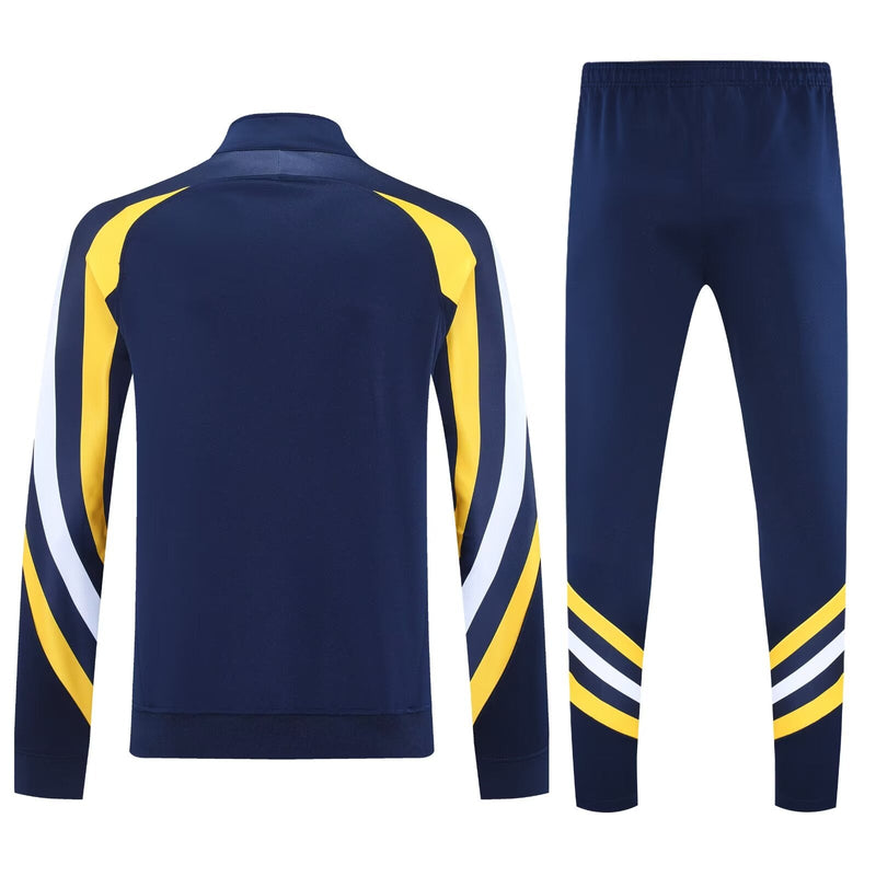 Conjunto de Treino Real Madrid 2025-26 - Casaco sem Capuz