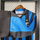 Camisa Retrô Manga Comprida Inter Milão 1988-90 Home