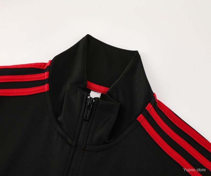 Conjunto de Treino Manchester United 2024-25 - Casaco sem Capuz