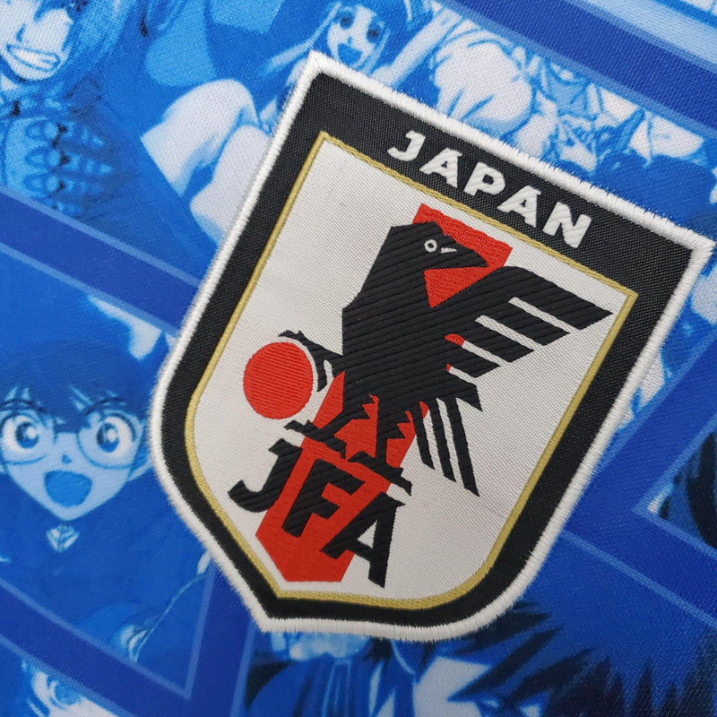 Camisa Seleção Japão 2024/24 Edição Especial Naruto e Sasuke