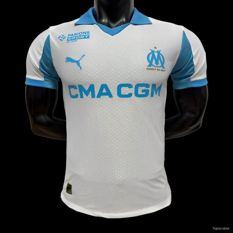 Camisa Olympique Marselha 2025-26 Home Versão Jogador