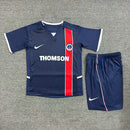 Conjunto Infantil Retrô FC Paris Saint - Germain 2002-03 Home