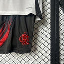 Conjunto Infantil Flamengo 2025/26 - Away
