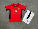 Conjunto Infantil Retrô Manchester United 2003-04 - Home