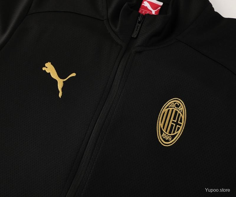 Conjunto de Treino AC Milan 2024-25 - Casaco sem Capuz