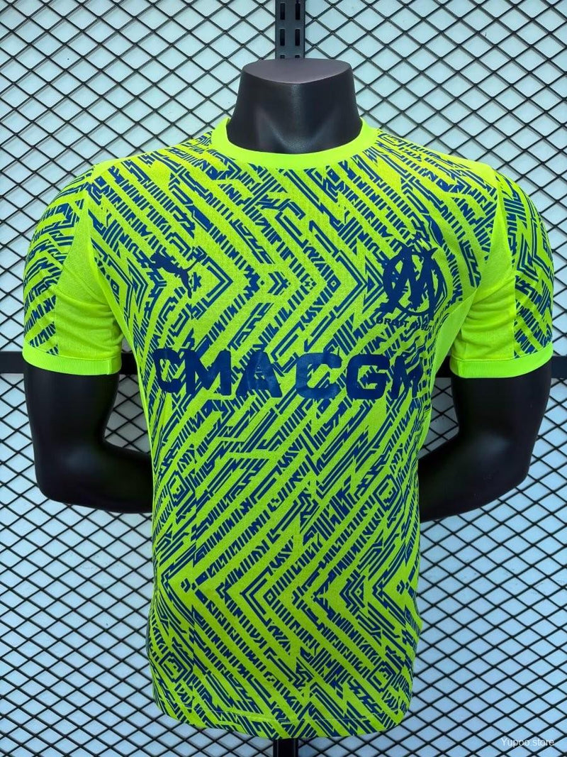 Camisa Olympique Marselha 2025-26 Edição Especial Versão Jogador