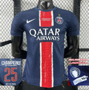 Camisa FC Paris Saint-Germain 2024-25 Home Final UCL Versão Jogador-Campeão