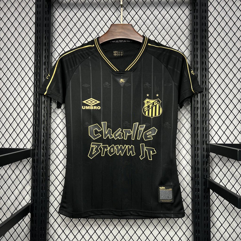 Camisa Feminina Santos 2024/25 Charlie Brown Jr