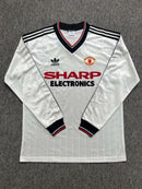 Camisa Retrô Manga Comprida Manchester United 1982-83 Away