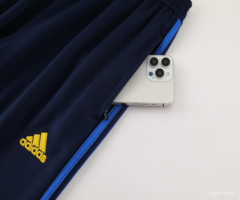 Conjunto de Treino Boca Juniors 2024-25 - Casaco sem Capuz