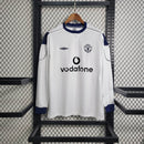 Camisa Retrô Manga Comprida Manchester United 2000-01 Away