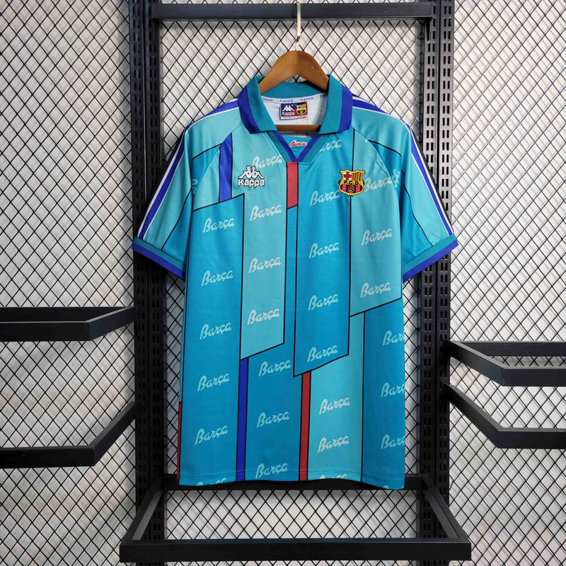 Camisa Retrô FC Barcelona 1996-97 Alternativa