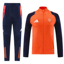 Conjunto de Treino Manchester United 2024-25 - Casaco sem Capuz