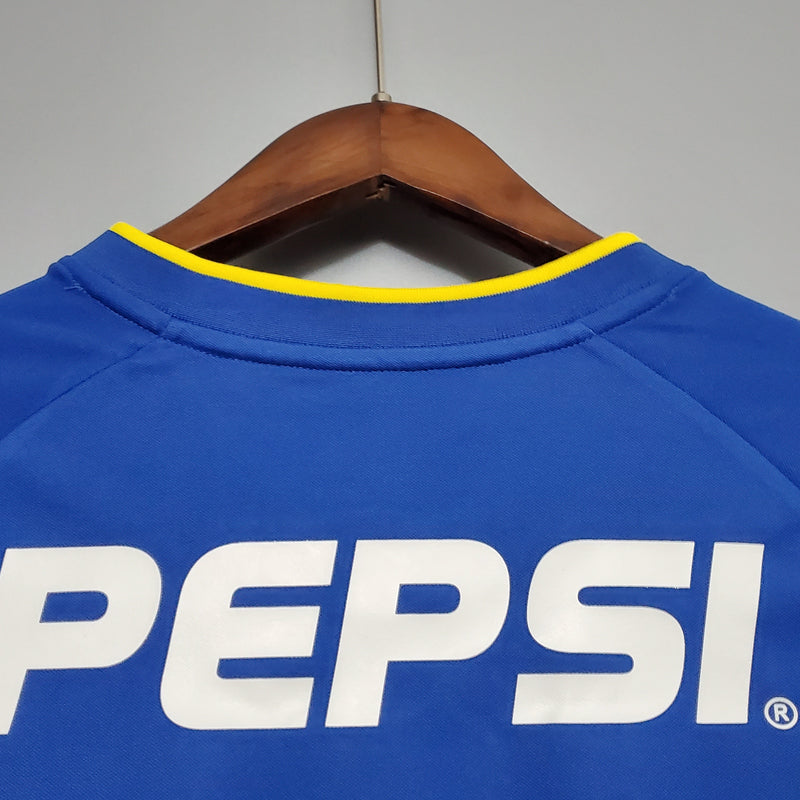Camisa Retrô Boca Juniors 2002/02 Home